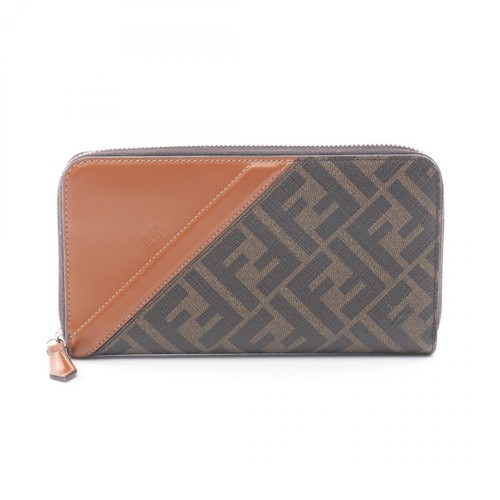 Portafoglio lungo fendi - fendi, zucca