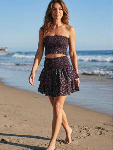 Completo top fascia con gonna - fascia,
