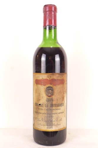 Canon fronsac château la - fronsac,