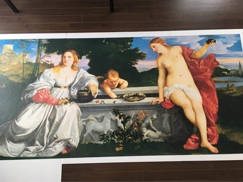 Rare 13200 clementoni sacred - rare,