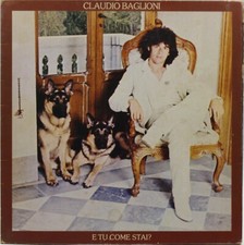 disco vinile 33 giri claudio baglioni e tu come stai?