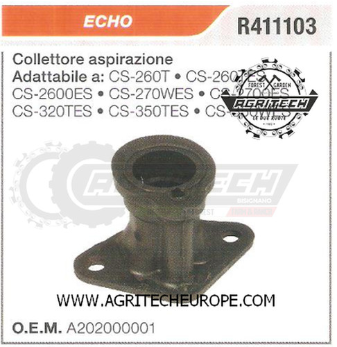 A202000001 collettore flangia - collettore,
