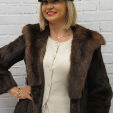 CAPPOTTO DONNA vera PELLICCIA