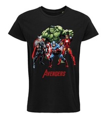 T-shirt Marvel cartoni Avengers giochi supereroi film idea regalo