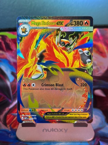 Mega emboar 035 holo - mega, ex
