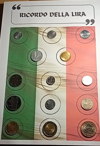 Quadro ricordo delle lire - quadro,