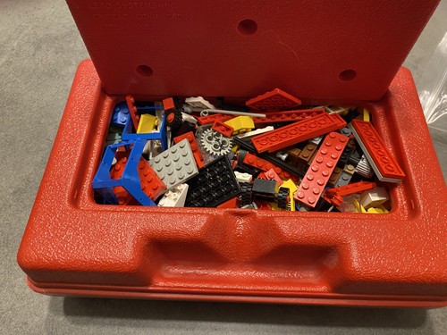 Astuccio lego rosso vintage - astuccio,