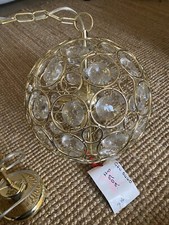 Lampadario a sfera in