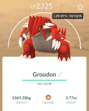 Groudon | Pokémon PTC GO |