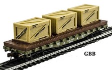 HO Scale 40' U.S. ARMY FLAT