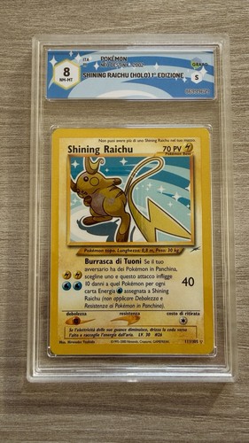 Pokémon shining raichu - raichu, ita