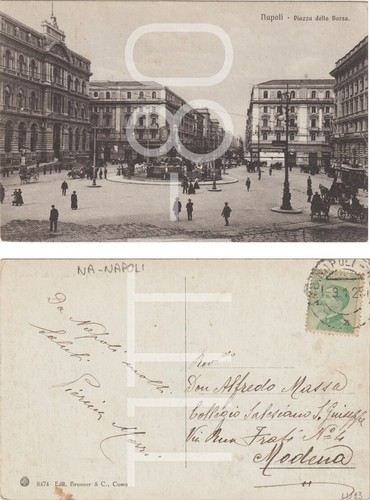 Napoli piazza della borsa - piazza,