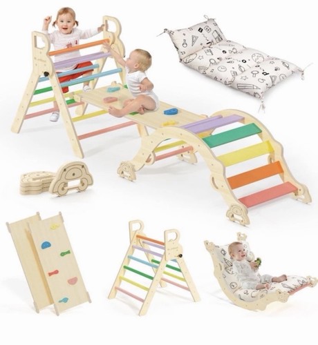 Bluewood pikler triangolo set - bluewood,
