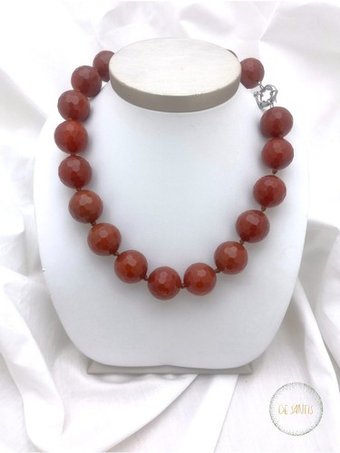 Collana girocollo pietra - collana,