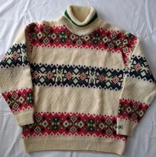 Maglione Misto Lana Foxhound Made In Italy Vintage Tg.L