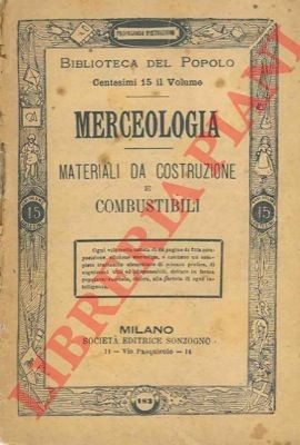 Merceologia materiali da - materiali,