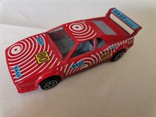 Bmw M1 endurance BASF Burago 1/43 Rossa No Box Perfetta Old Car Modellino Gioco