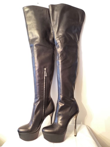 Bottes cuissardes noir - bottes,