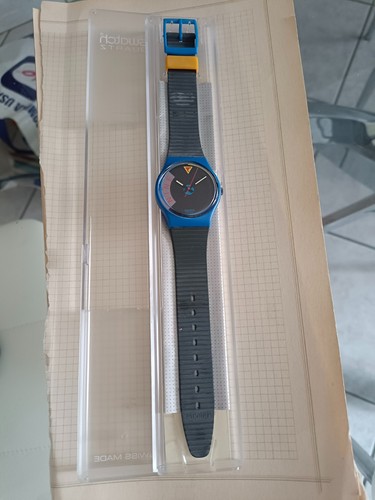 Swatch gs104 blue - blue, jet