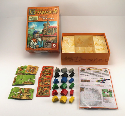 Jeu carcassonne extension - jeu,