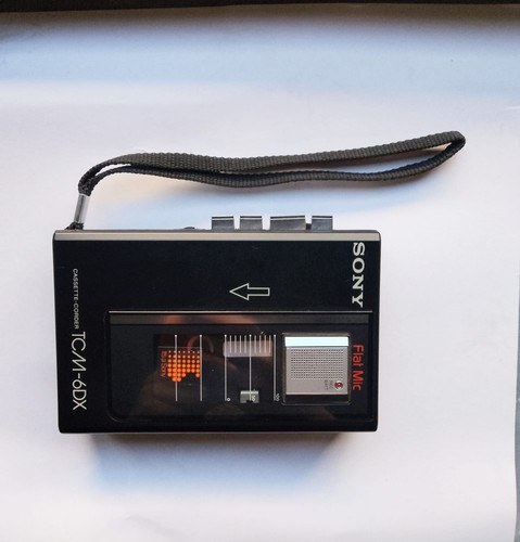 Vintage sony tcm 6dx - vintage, tcm-6dx