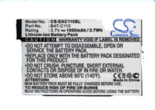 BATTERIE 1000mAh BAT-C110 Per