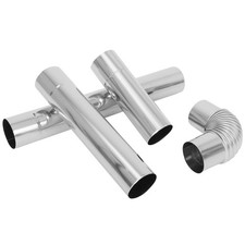  Tubo stufa a pellet 4 pezzi