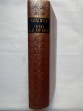 Giuseppe Giusti: "Tutte le