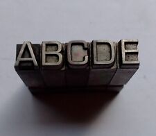 Micro Chiaro corpo 6 - Caratteri mobili tipografici in piombo per la stampa