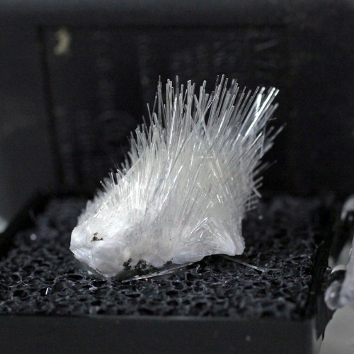 Natrolite crystal cluster - natrolite,