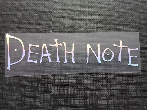 Death note titolo logo holo - death,