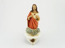Acquasantiera con Sacro Cuore