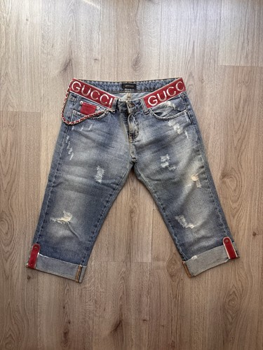 Pinocchietto jeans gucci 42 - jeans,