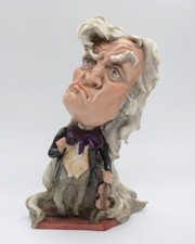 Antonio BORSATO (1911-1982) SCULTURA PORCELLANA CERAMICA big STATUINA MUSICISTA