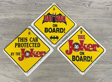 Vintage 1975 3x Batman, Joker