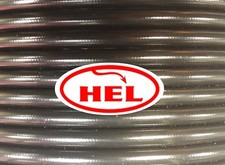 NERO LAVERDA 1200 TS 1980-1982 FR & RR STD SETUP HEL LINEE FRENO INTRECCIATE