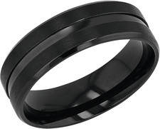 Anello Da Uomo in Acciaio