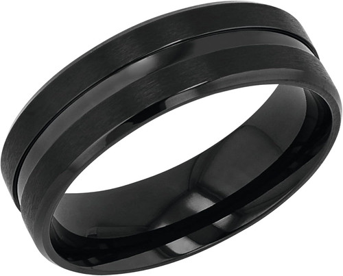Anello uomo acciaio - anello,