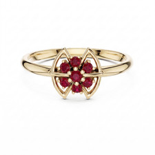Anello donna certificato