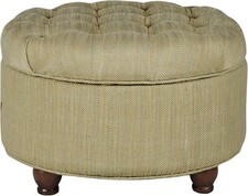 Pouf contenitore rotondo - , in