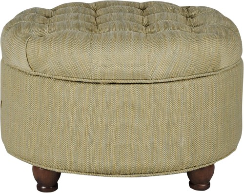 Pouf contenitore rotondo - , in