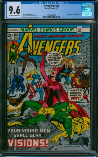 Avengers 113 cgc 6 - ⭐, 9.6