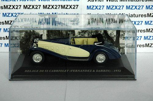 Macchina delage cabrio - delage,