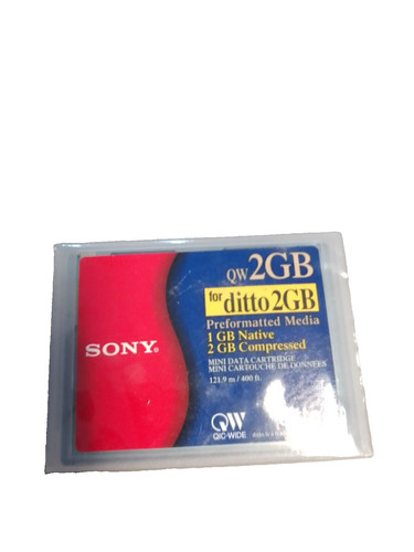 Sony data cartridge for ditto - sony,