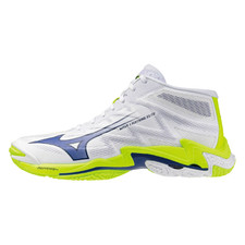 Mizuno Wave Lightning Elite Mid Scarpe Volley da uomo White Pallavolo pallamano