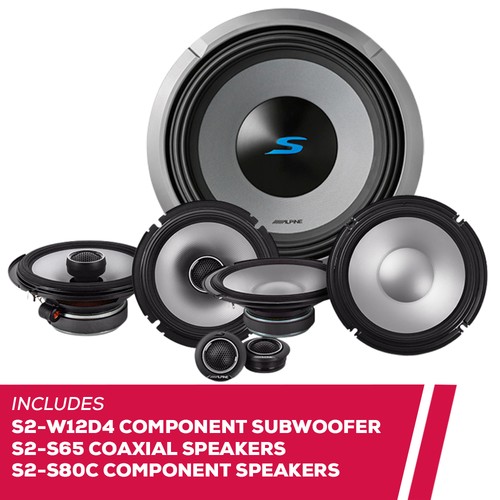 Alpine w12d4 subwoofer - s2-w12d4,