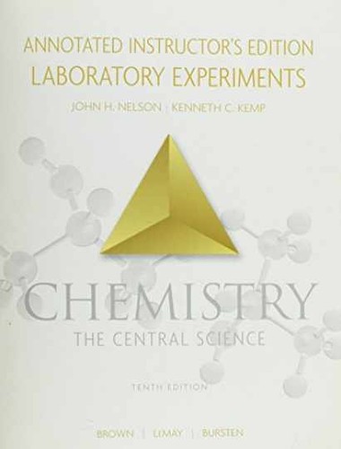 Chemistry the central science - chemistry,