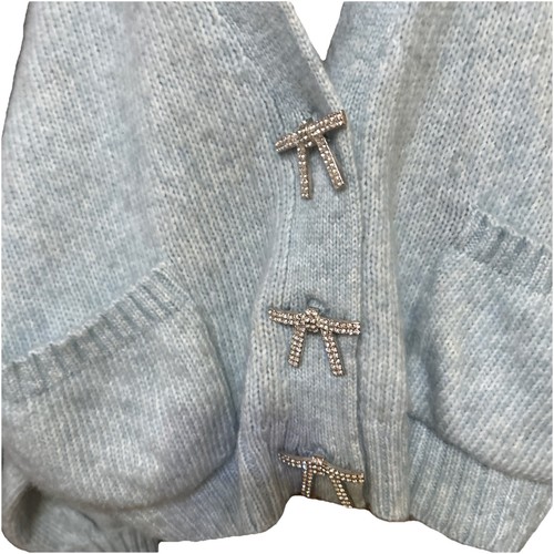 Zara maglione strass fiocco - strass,
