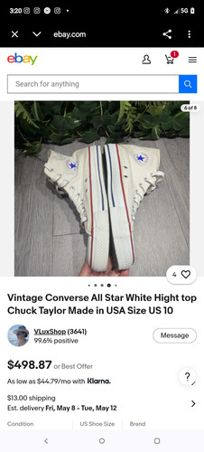 Vintage converse all star - all,