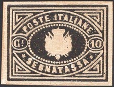Italia Regno 1864 Saggio